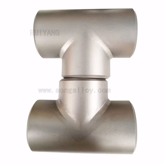  ASTM B363 Gr.  12 Tés, Tés en titane, Tés de raccords de tuyauterie en titane